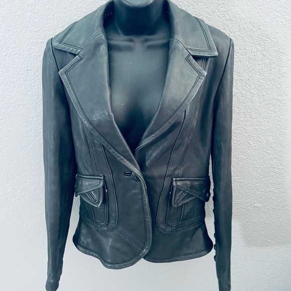 Mackage Buttery Soft Leather Jacket - Picture 10 of 11